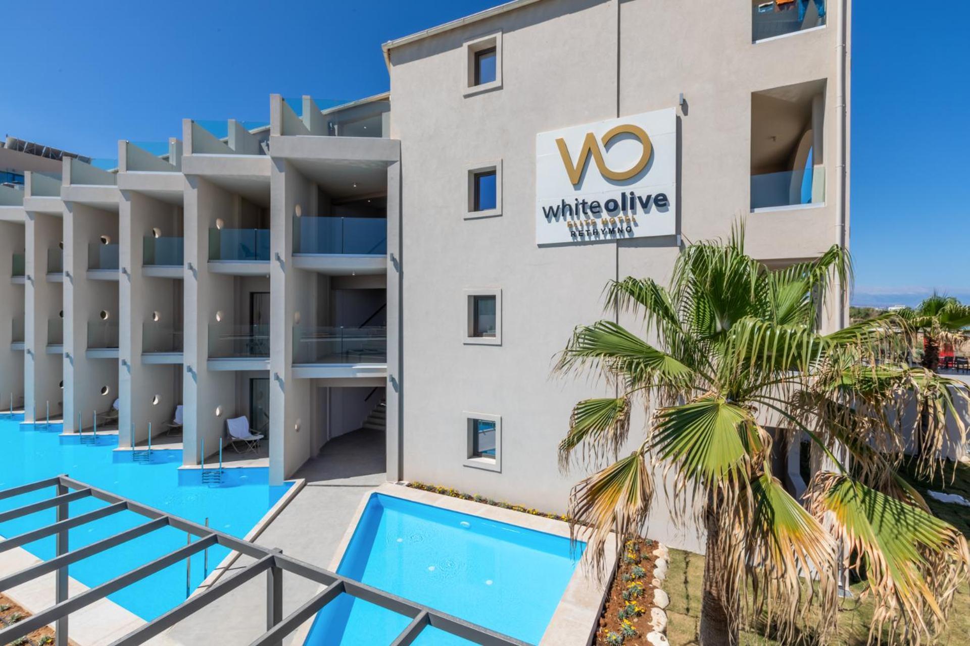 White Olive Elite Rethymno Hotel Sfáka Екстериор снимка